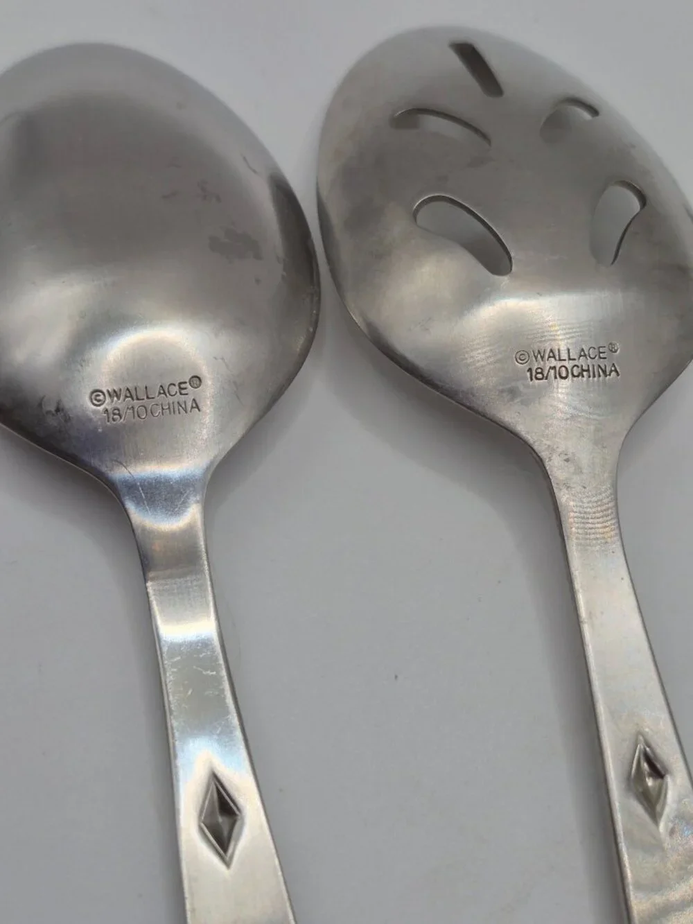 Wallace Taos 18/10 Stainless Steel Serveware Set Southwestern Design Handles